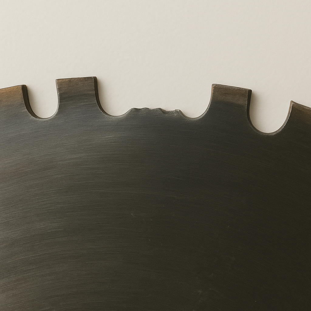 Обрыв или выламывание сегмента из диска