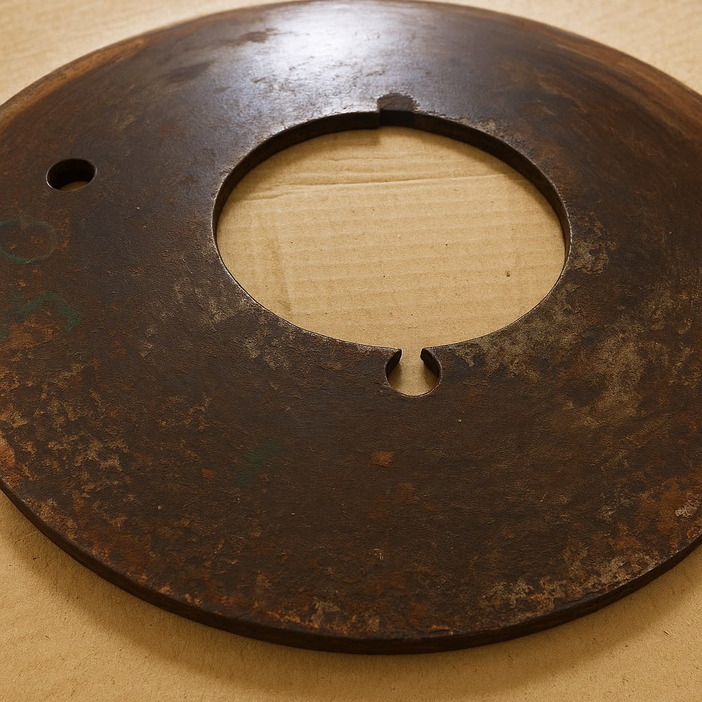 Посадочное отверстие имеет отклонение по округлости или разбито